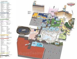 3D map of Mandalay Bay